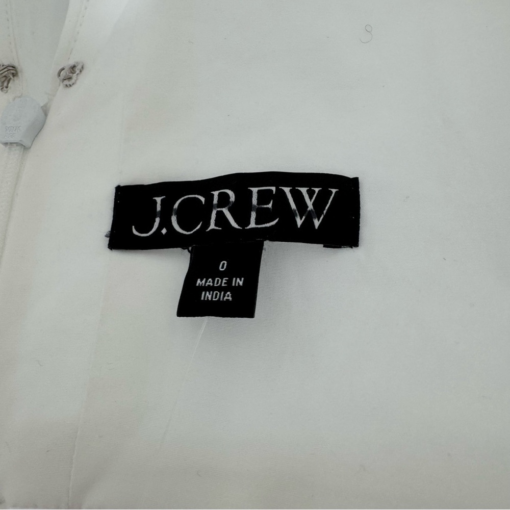NWT J.Crew Cecily top in stretch cotton poplin blend - Picture 7 of 12